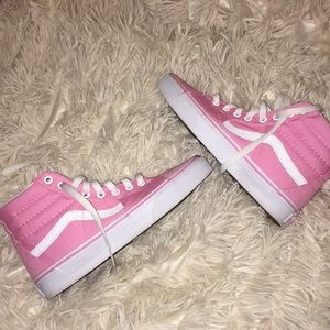 Pink Hightop Vans